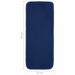 vidaXL 15x Anti Slip Stair Mats Rug Rectangular Multi Colours 60x25/75x20cm - blue, 60 x 25 cm - Additional view 5
