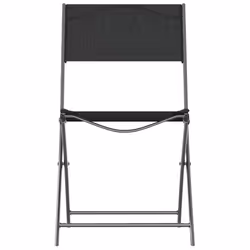 VidaXL 318767 outdoor chair Terrace Fabric, Steel Black - Additional view 4