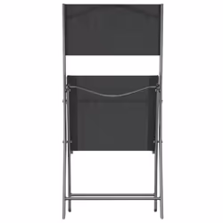 VidaXL 318767 outdoor chair Terrace Fabric, Steel Black - Additional view 7