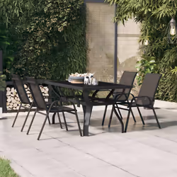 VidaXL 318768 outdoor table Black