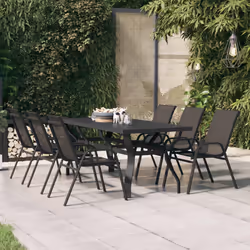 VidaXL 318769 outdoor table Black