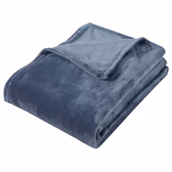 vidaXL Blanket Bedding Blanket Bed Throw Camping Blanket Ultimate Polyester - grey, 130 x 170 cm