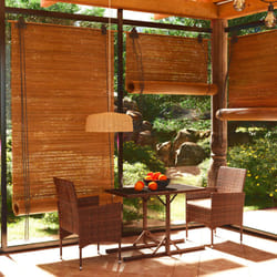 vidaXL 3 Piece Garden Dining Set Poly Rattan and Tempered Glass Brown