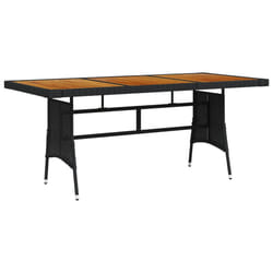 VidaXL 318694 outdoor table Black