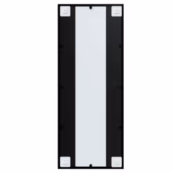 vidaXL Wall Mirror Hallway Makeup Mirror Hanging Mirror Black Rectangle Iron - 100 x 40 cm - Additional view 7