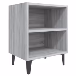VidaXL 813106, Oak, Metal, Wood, 400 mm, 300 mm, 500 mm, 1 pc(s)