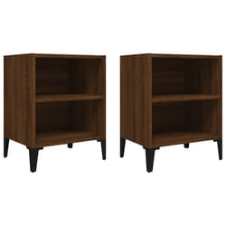 VidaXL 813109 nightstand/bedside table Oak