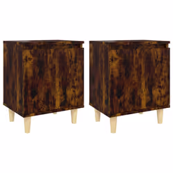 VidaXL 813111, Oak, Wood, 400 mm, 300 mm, 500 mm, 2 pc(s)