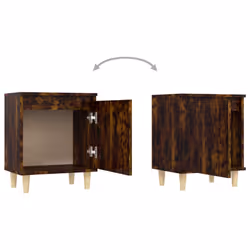 VidaXL 813111 nightstand/bedside table Oak - Additional view 8