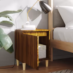 VidaXL 813114 nightstand/bedside table Oak