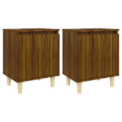 VidaXL 813115 nightstand/bedside table Oak