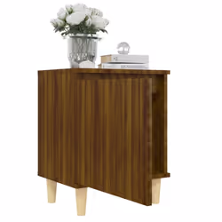 VidaXL 813115 nightstand/bedside table Oak - Additional view 4