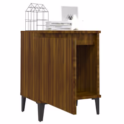 VidaXL 813120 nightstand/bedside table Oak - Additional view 4
