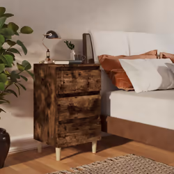 VidaXL 813134 nightstand/bedside table Oak