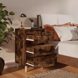 VidaXL 813134 nightstand/bedside table Oak