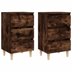 VidaXL 813135, Oak, Wood, 400 mm, 350 mm, 690 mm, 2 pc(s)