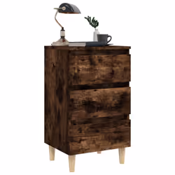 VidaXL 813135 nightstand/bedside table Oak - Additional view 4