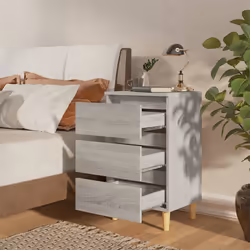VidaXL 813136 nightstand/bedside table Oak