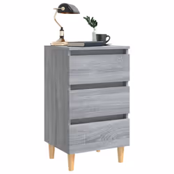 VidaXL 813136 nightstand/bedside table Oak - Additional view 4
