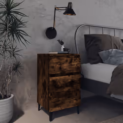 VidaXL 813140 nightstand/bedside table Oak