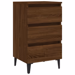 VidaXL 813144, Oak, Metal, Wood, 400 mm, 350 mm, 690 mm, 1 pc(s)