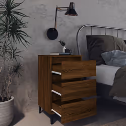 VidaXL 813144 nightstand/bedside table Oak