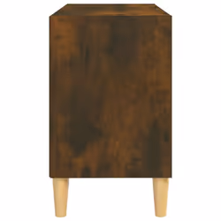 vidaXL TV Cabinet & Solid Wood Legs 103.5x30x50 cm/69.5x30x50 cm Multi Colours - smoked oak, 69.5 x 30 x 50 cm - Additional view 6