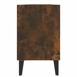 vidaXL TV Cabinet & Metal Legs 103.5x30x50 cm/69.5x30x50 cm Multi Colours - smoked oak, 103.5 cm - Additional view 4