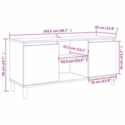VidaXL 813158 TV cabinet/entertainment centre - Additional view 8