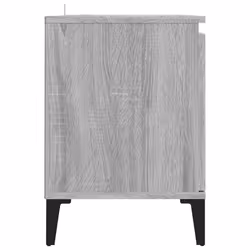 vidaXL TV Cabinet with Metal Legs Sideboard TV Stand TV Unit Hifi Cabinet - grey sonoma - Additional view 7