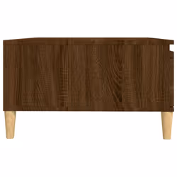 vidaXL Coffee Table Couch Tea Side Table Chipboard 90x60x35 cm Multi Colours - brown oak - Additional view 7