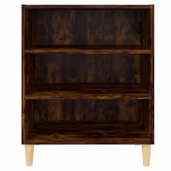 vidaXL Sideboard Smoked Oak Engineered Wood Standing Shelf Storage Cabinet