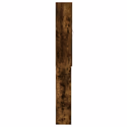 vidaXL Washing Machine Cabinet Bathroom Laundry Room Cupboard Storage Rack - smoked oak - Additional view 8