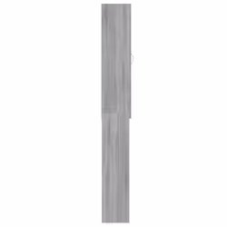 vidaXL Washing Machine Cabinet Bathroom Laundry Room Cupboard Storage Rack - grey sonoma - Additional view 8