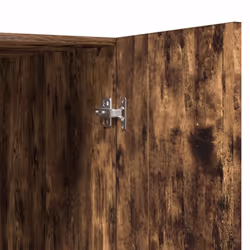 vidaXL Washing Machine Cabinet Bathroom Laundry Room Cupboard Storage Rack - smoked oak - Additional view 6