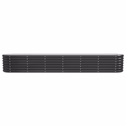 vidaXL Garden Planter Patio Flower Pot Raised Garden Bed Powder-coated Steel - anthracite, 260 x 40 x 36 cm - Additional view 2