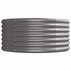 VidaXL 318919 planter Galvanized steel Grey - Additional view 4