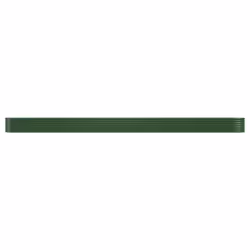 vidaXL Garden Planter Patio Flower Pot Raised Garden Bed Powder-coated Steel - green, 620 x 80 x 36 cm - Additional view 2