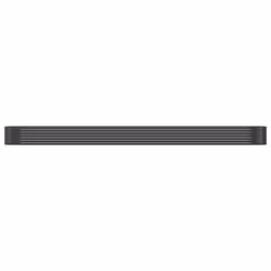vidaXL Garden Planter Patio Flower Pot Raised Garden Bed Powder-coated Steel - anthracite, 507 x 100 x 36 cm