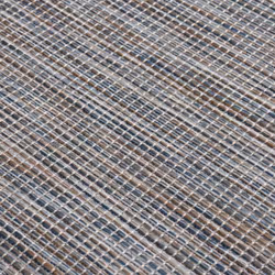 vidaXL Outdoor Flatweave Rug Patio Garden Runner Mat Area Rug Floor Carpet - brown and black, 160 x 230 cm - Additional view 5