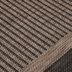 vidaXL Outdoor Flatweave Rug Patio Garden Runner Mat Area Rug Floor Carpet - dark brown, 200 x 280 cm - Additional view 4