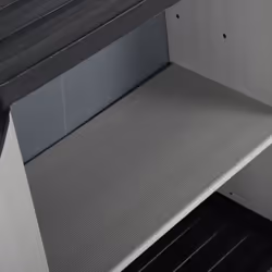 vidaXL Garden Storage Cabinet with 1 Shelf Grey&Black Cupboard Utility Cabinet - Additional view 6