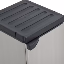 vidaXL Garden Storage Cabinet with 1 Shelf Grey and Black Utility Cabinet Rack - Additional view 7