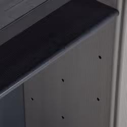 vidaXL Garden Waste Cabinet Grey and Black PP Trash Bin Rubbish Separator Sack - Additional view 9