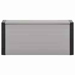 vidaXL Garden Waste Basket Grey Trash Bin Rubbish Separator Sack Recycle Bin