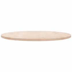 vidaXL Table Top Replacement Coffee Table Top Dining Table Top Solid Wood Pine - brown, ? 90 x 2.5 cm - Additional view 5