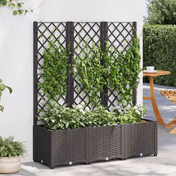 VidaXL 318273 planter Polypropylene (PP) Black - Additional view 2
