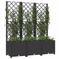 VidaXL 318273 planter Polypropylene (PP) Black - Additional view 3