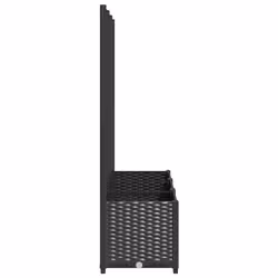 VidaXL 318273 planter Polypropylene (PP) Black - Additional view 4