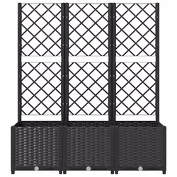 VidaXL 318273 planter Polypropylene (PP) Black - Additional view 5